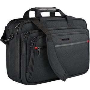 VANKEAN Laptop Briefcase Fits Up to 17.3 Inch Laptop Expandable